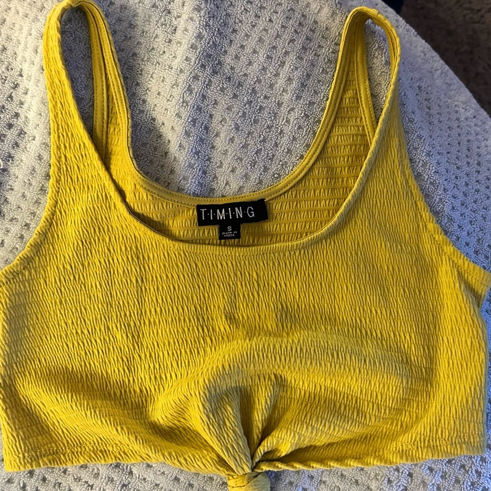 Crop tank top